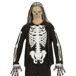 Sort Bluse Skelet