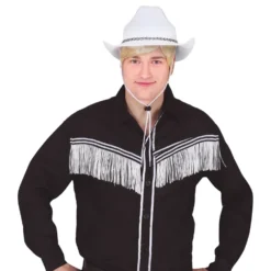 Sort Cowboyskjorte Herre