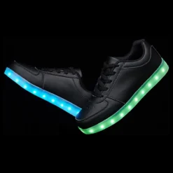 Sorte LED Sko