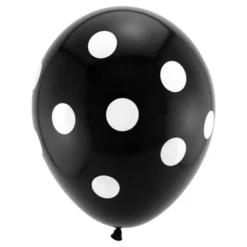 Sorte Prikkede Balloner