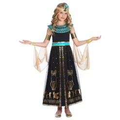 Sort Kleopatra Børnekostume