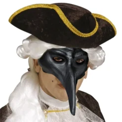 Sort Venetiansk Maske