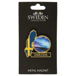 Souvenir Køleskabsmagnet Sweden Northern Lights