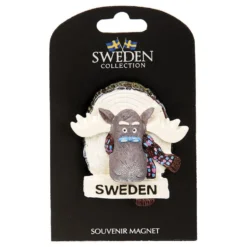 Souvenir Magnet Sverige Elg