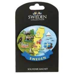 Souvenirmagnet Sweden