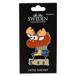 Souvenir Sweden Elg Magnet