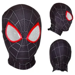 Spiderman Sort Maske