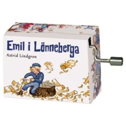 Spilledåse Emil i Snickerboa Hujedamej
