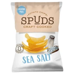 Spuds Craft Cooked Chips Sea Salt