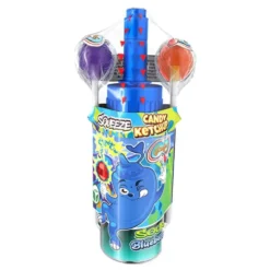 Squeeze Candy Ketchup med Lollipops