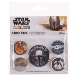 Star Wars The Mandalorian Badges