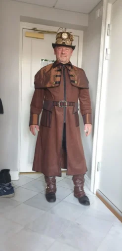 Steampunk Mand Kostume Deluxe
