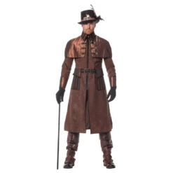 Steampunk Mand Kostume Deluxe