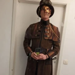 Steampunk Mand Kostume Deluxe