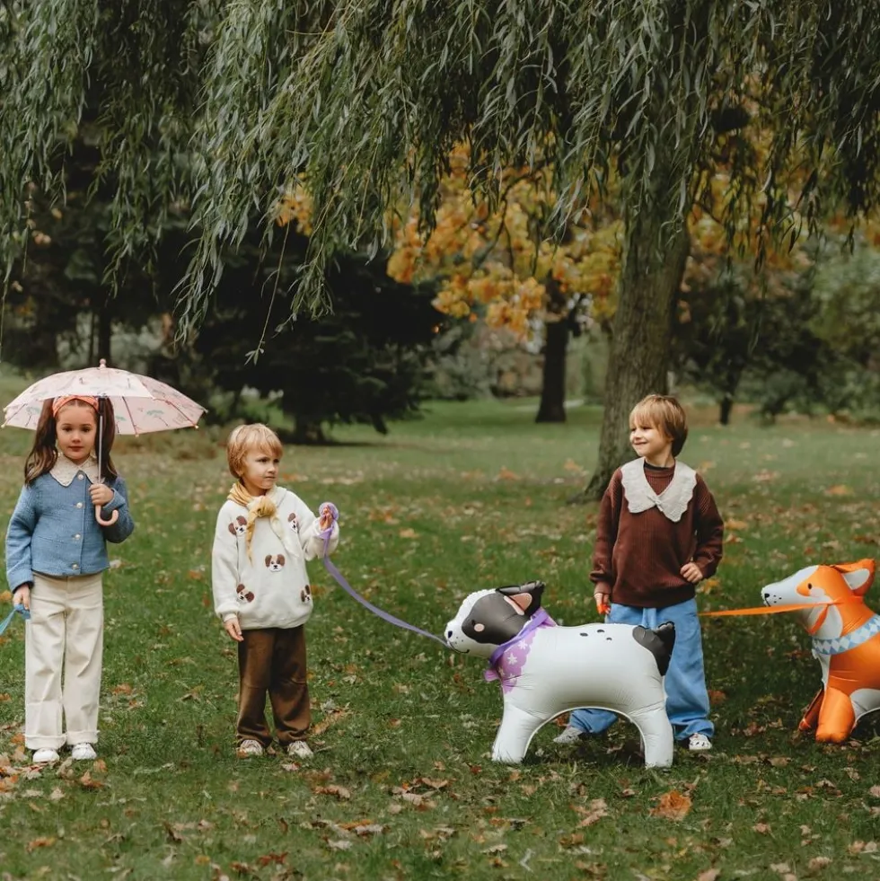 Stående Folieballon Bulldog