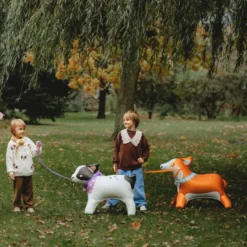 Stående Folieballon Corgi