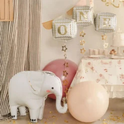 Stående Folieballon Elefant