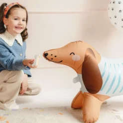 Stående Folieballon Gravhund