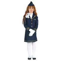 Stewardesse Børnekostume