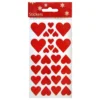 Stickershjerter Røde