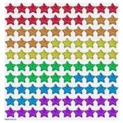 Stickers Stjerner Holografiske Farvemix