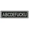 Stofmærke ABCDEFUCKU