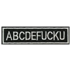 Stofmærke ABCDEFUCKU