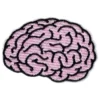 Stofmærke Big Brain