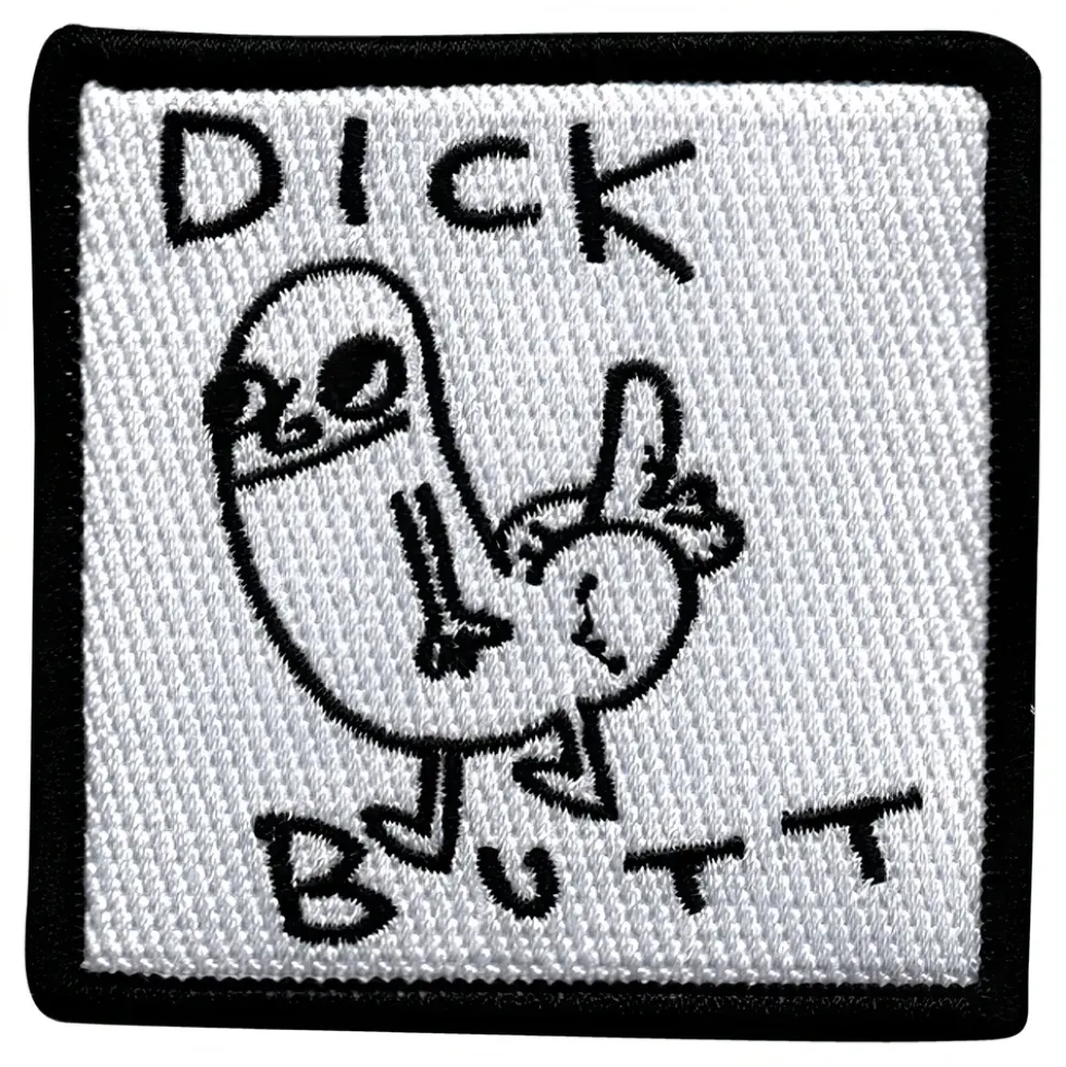Stofmærke Dick Butt