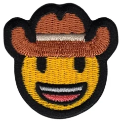 Stofmærke Emoji Cowboy