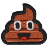 Stofmærke Emoji Pile of Poo