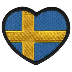 Stofmærke Hjerte Sverige