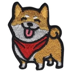 Stofmærke Hund Shiba Inu