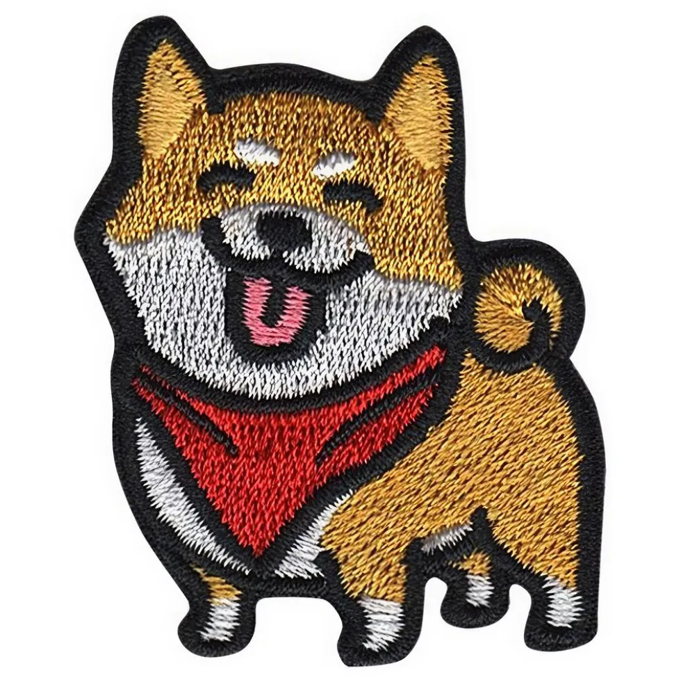 Stofmærke Hund Shiba Inu