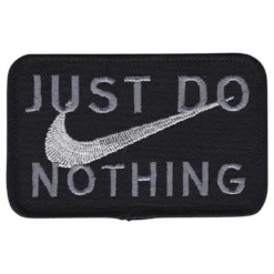 Stofmærke Just Do Nothing