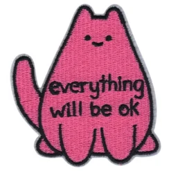 Stofmærke Kat Everything Will Be OK