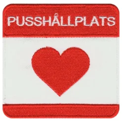 Stofmærke "Pusshållplats"