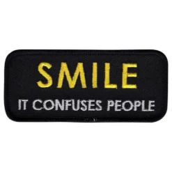 Stofmærke Smile It Confuses People