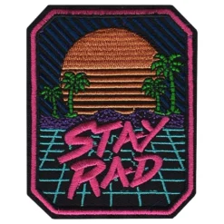 Stofmærke Stay Rad