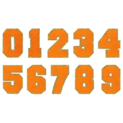 Stofmærke Tal Orange