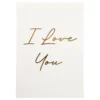 Stort Kort I Love You