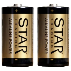ST Power Alkaline C-batterier