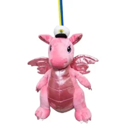 Studenterbamse Lyserød Drage