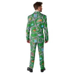 Suitmeister Carpet City Green Jakkesæt