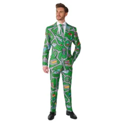 Suitmeister Carpet City Green Jakkesæt
