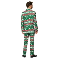Suitmeister Christmas Green Nordic Jakkesæt