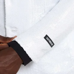 Suitmeister Pailletblazer Hvid