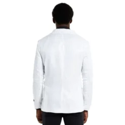 Suitmeister Pailletblazer Hvid