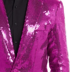 Suitmeister Pailletblazer Lyserød