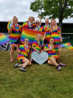 Suitmeister Rainbow Shorts Jakkesæt